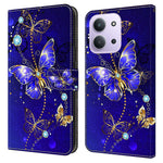 For Xiaomi Redmi 15C 4G (Global) (171mm)  /  Poco C85 4G (171mm) Case 3D Pattern PU Leather Wallet Phone Cover with Stand