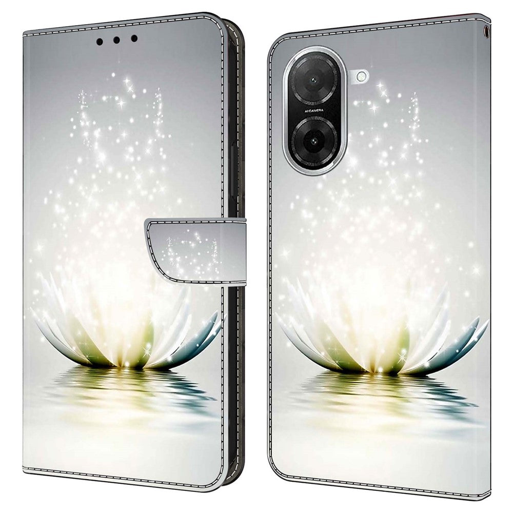For Xiaomi Redmi A5 NFC (EU) (173.45mm) Case 3D Pattern PU Leather Wallet Phone Cover with Stand