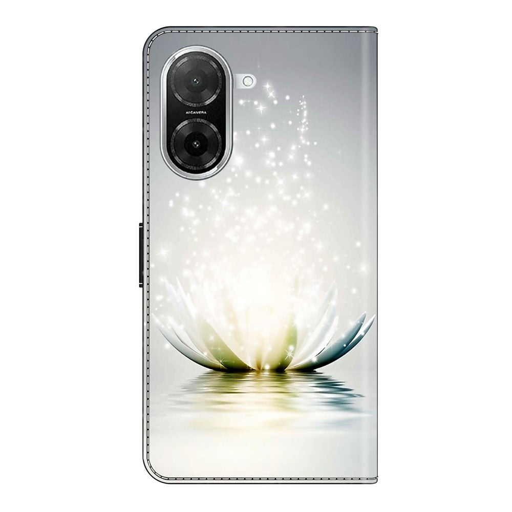 For Xiaomi Redmi A5 NFC (EU) (173.45mm) Case 3D Pattern PU Leather Wallet Phone Cover with Stand