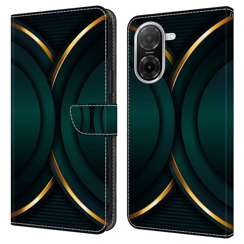 For Xiaomi Redmi A5 NFC (EU) (173.45mm) Case 3D Pattern PU Leather Wallet Phone Cover with Stand