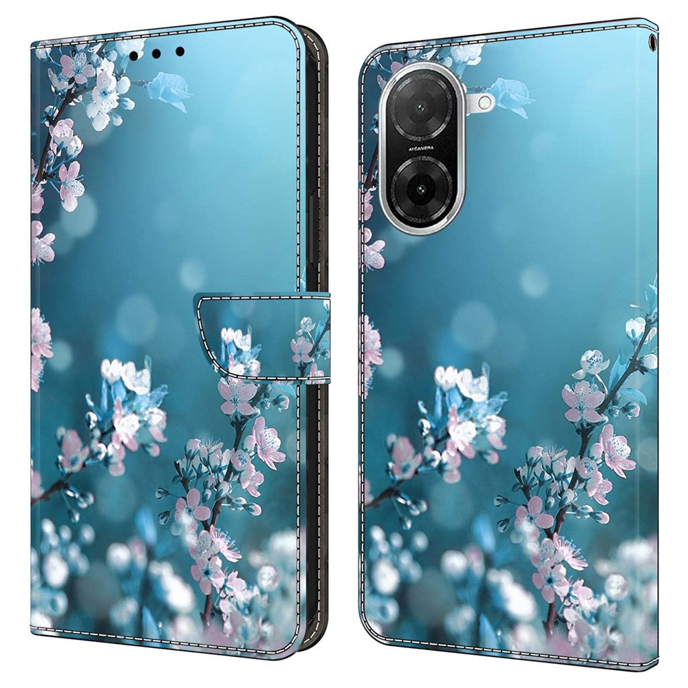 For Xiaomi Redmi A5 NFC (EU) (173.45mm) Case 3D Pattern PU Leather Wallet Phone Cover with Stand