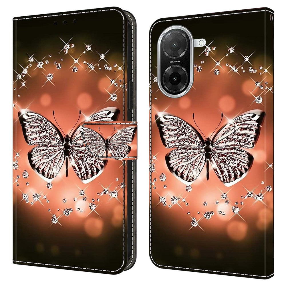 For Xiaomi Redmi A5 NFC (EU) (173.45mm) Case 3D Pattern PU Leather Wallet Phone Cover with Stand
