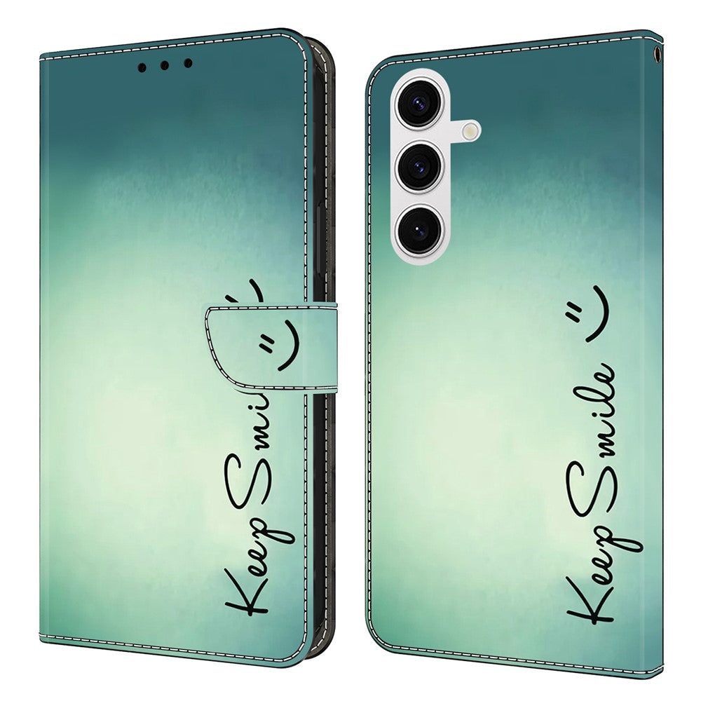 Samsung Galaxy S26+ Fodral PU Läder Plånboksfodral med Stativ