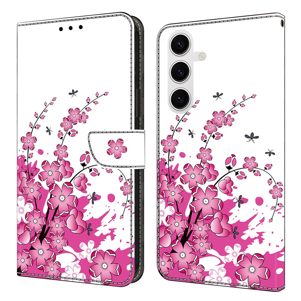 Samsung Galaxy S26+ Fodral PU Läder Plånboksfodral med Stativ