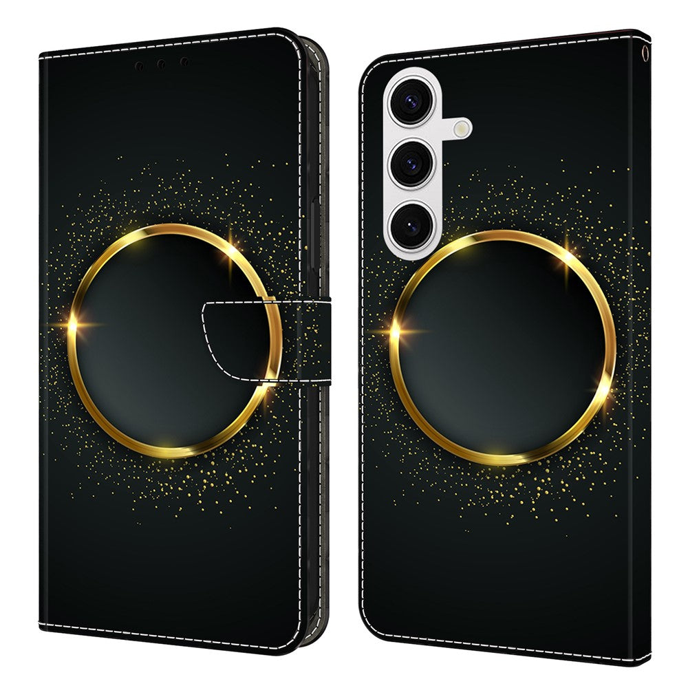 Samsung Galaxy S26+ Fodral PU Läder Plånboksfodral med Stativ