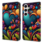 Samsung Galaxy S26+ Fodral PU Läder Plånboksfodral med Stativ