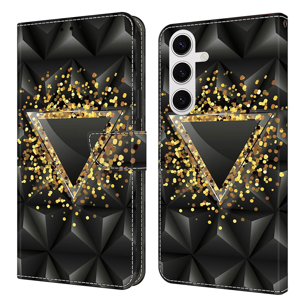 Samsung Galaxy S26+ Fodral PU Läder Plånboksfodral med Stativ