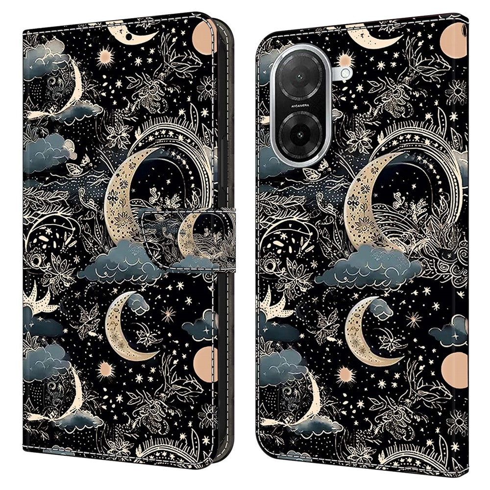 For Xiaomi Redmi A5 NFC (EU) (173.45mm) Case PU Leather Wallet Phone Cover with Stand