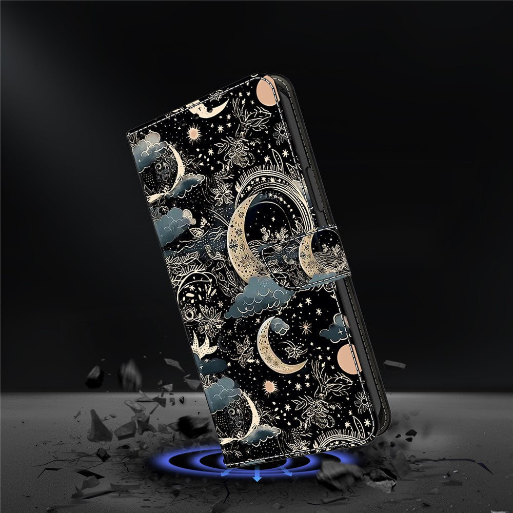 For Xiaomi Redmi A5 NFC (EU) (173.45mm) Case PU Leather Wallet Phone Cover with Stand