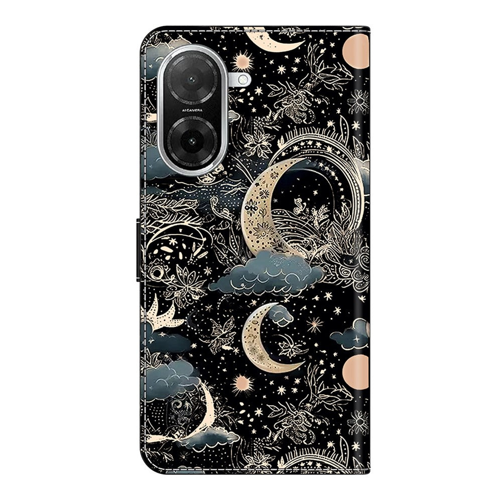 For Xiaomi Redmi A5 NFC (EU) (173.45mm) Case PU Leather Wallet Phone Cover with Stand