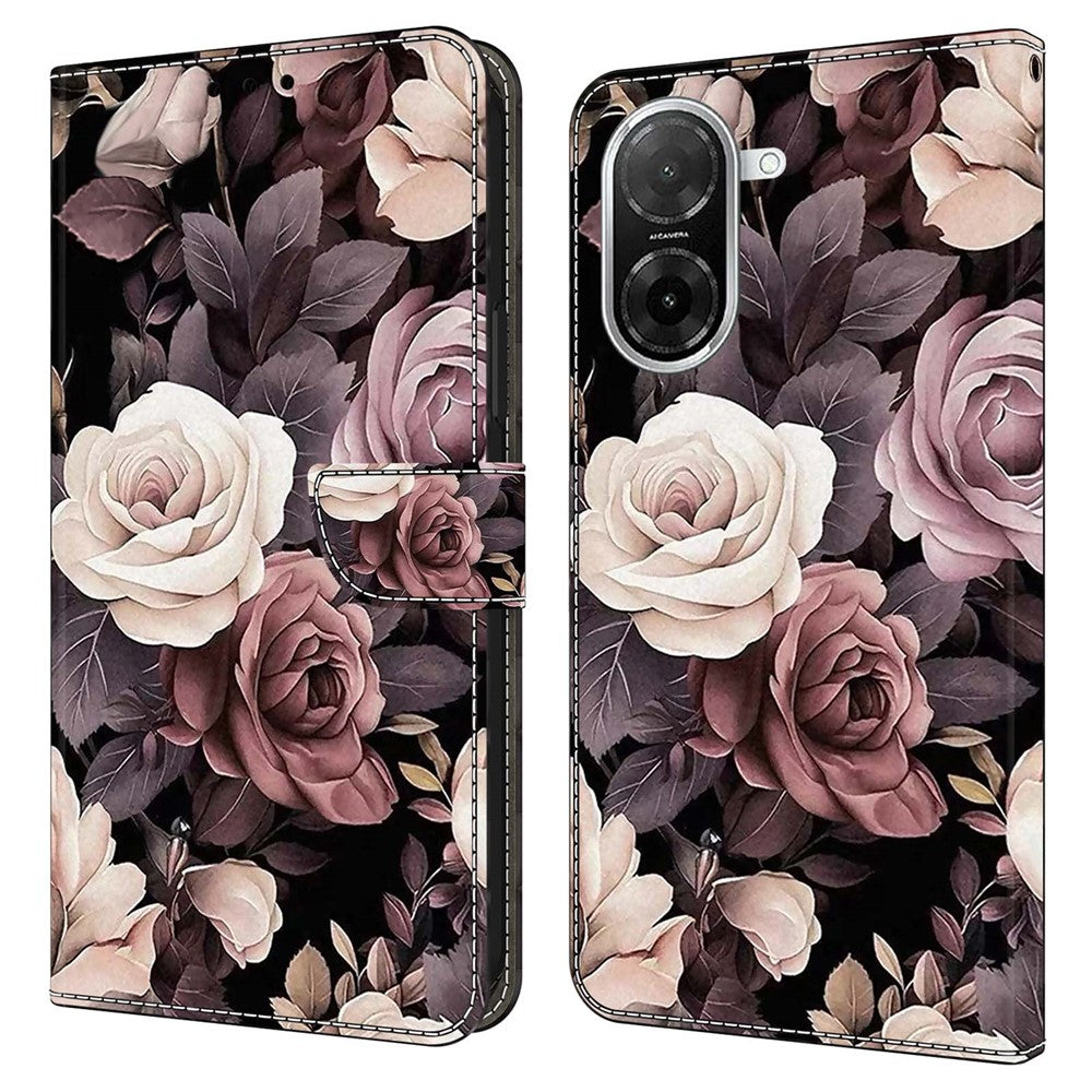 For Xiaomi Redmi A5 NFC (EU) (173.45mm) Case PU Leather Wallet Phone Cover with Stand