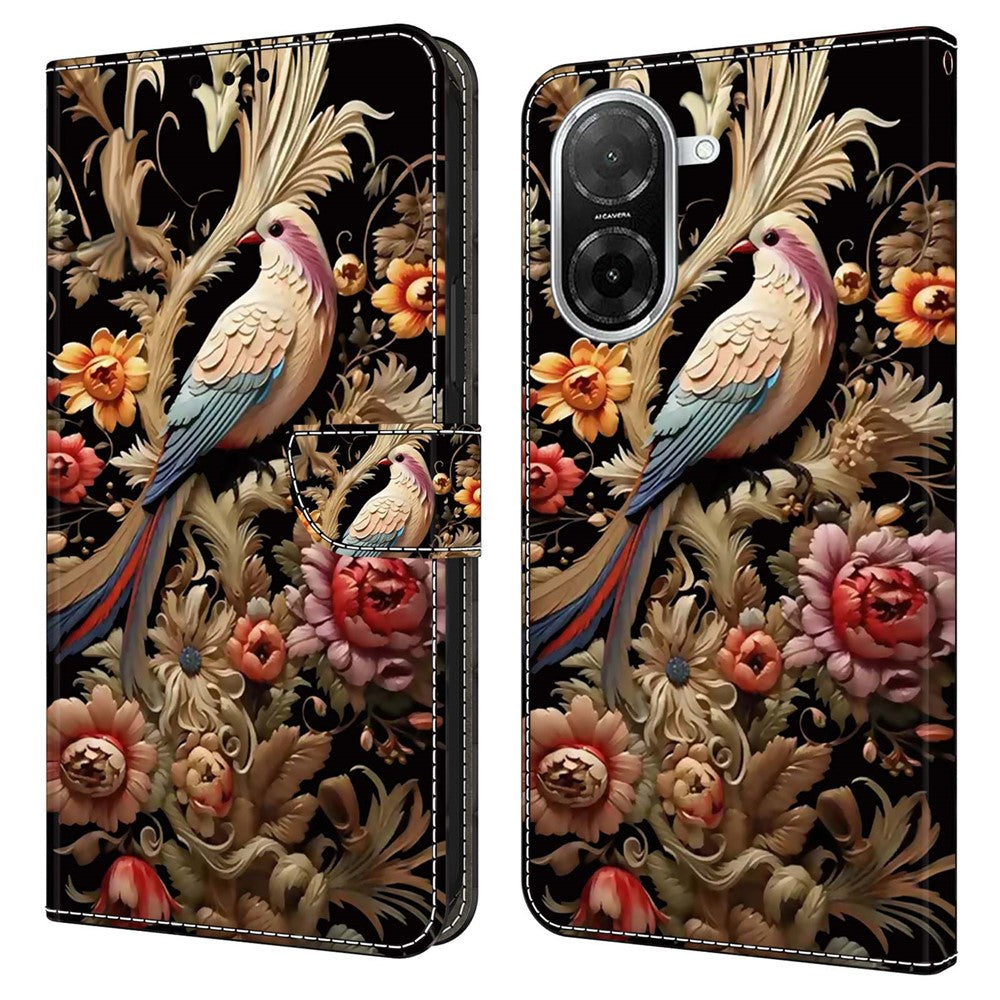 For Xiaomi Redmi A5 NFC (EU) (173.45mm) Case PU Leather Wallet Phone Cover with Stand