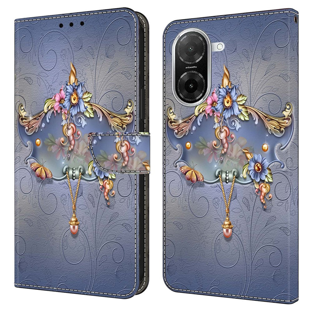 For Xiaomi Redmi A5 NFC (EU) (173.45mm) Case PU Leather Wallet Phone Cover with Stand