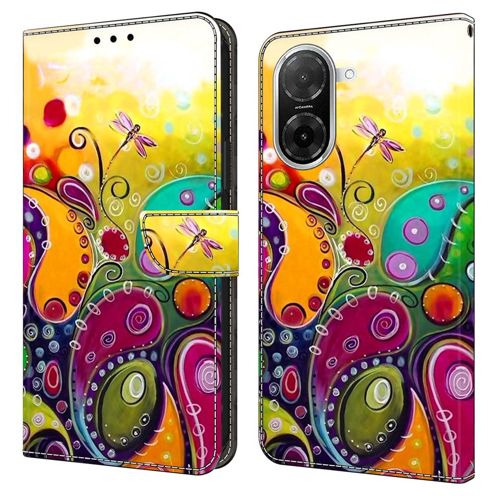 For Xiaomi Redmi A5 NFC (EU) (173.45mm) Case PU Leather Wallet Phone Cover with Stand