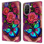 For Xiaomi Redmi A5 NFC (EU) (173.45mm) Case PU Leather Wallet Phone Cover with Stand