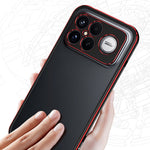 For Xiaomi Redmi K90 Pro Max 5G / Poco F8 Ultra Bumper Case Metal Frame Phone Cover with Camera Lens Guard