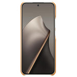 For Xiaomi 15T Case Dual Card Slots PU Leather + Hard PC Phone Cover