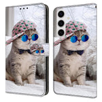 Plånboksfodral för Samsung Galaxy S26 med mönstertryck, stativ, läder, flipfodral
