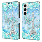 Plånboksfodral för Samsung Galaxy S26 med mönstertryck, stativ, läder, flipfodral