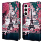 Plånboksfodral för Samsung Galaxy S26 med mönstertryck, stativ, läder, flipfodral