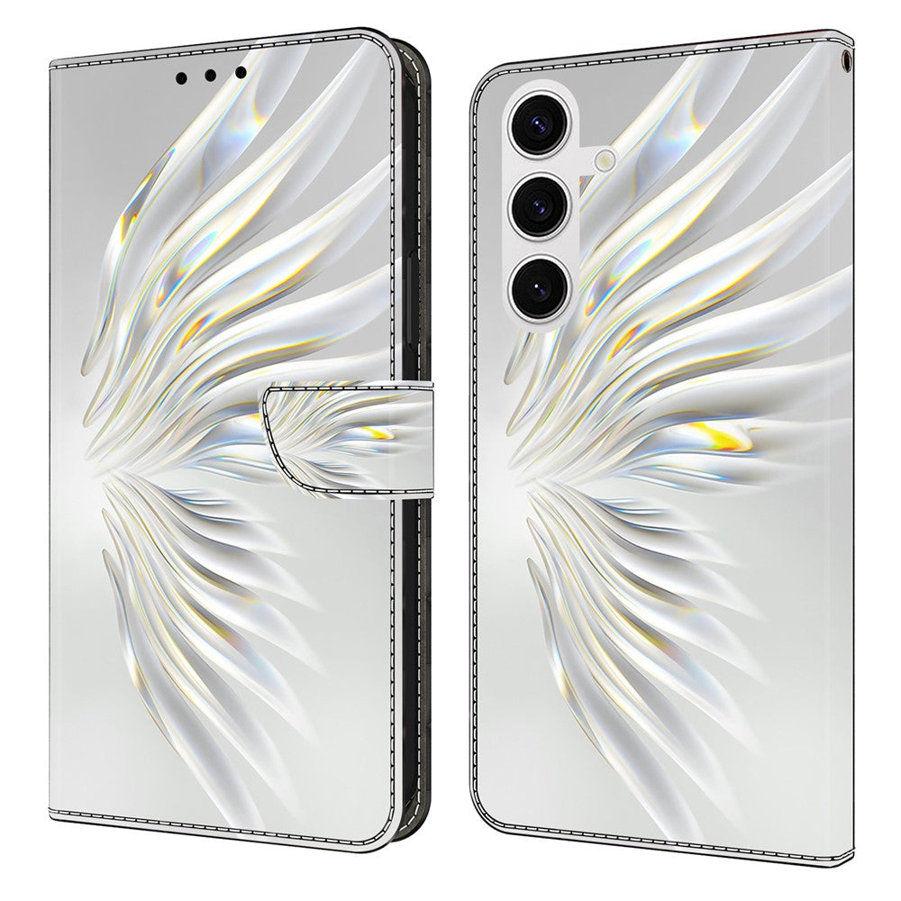Plånboksfodral för Samsung Galaxy S26 med mönstertryck, stativ, läder, flipfodral