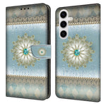 Plånboksfodral för Samsung Galaxy S26 med mönstertryck, stativ, läder, flipfodral