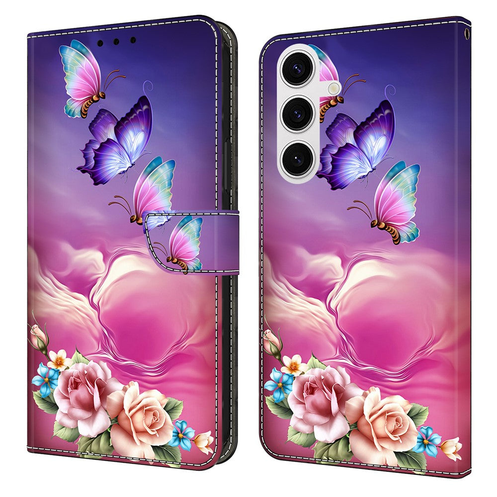 For Samsung Galaxy S26 Wallet Case Pattern Printing Stand Leather Flip Phone Cover