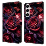 Plånboksfodral för Samsung Galaxy S26 med mönstertryck, stativ, läder, flipfodral