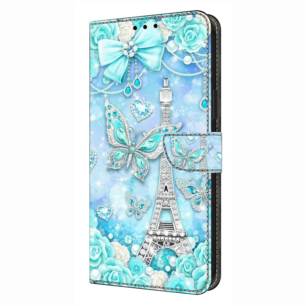 Plånboksfodral för Samsung Galaxy S26 Ultra med mönstertryck, läder, flipfodral