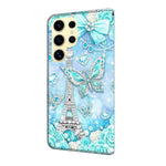 Plånboksfodral för Samsung Galaxy S26 Ultra med mönstertryck, läder, flipfodral
