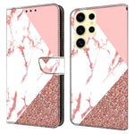 Plånboksfodral för Samsung Galaxy S26 Ultra med mönstertryck, läder, flipfodral