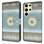 Plånboksfodral för Samsung Galaxy S26 Ultra med mönstertryck, läder, flipfodral