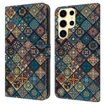Plånboksfodral för Samsung Galaxy S26 Ultra med mönstertryck, läder, flipfodral
