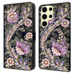 Plånboksfodral för Samsung Galaxy S26 Ultra med mönstertryck, läder, flipfodral