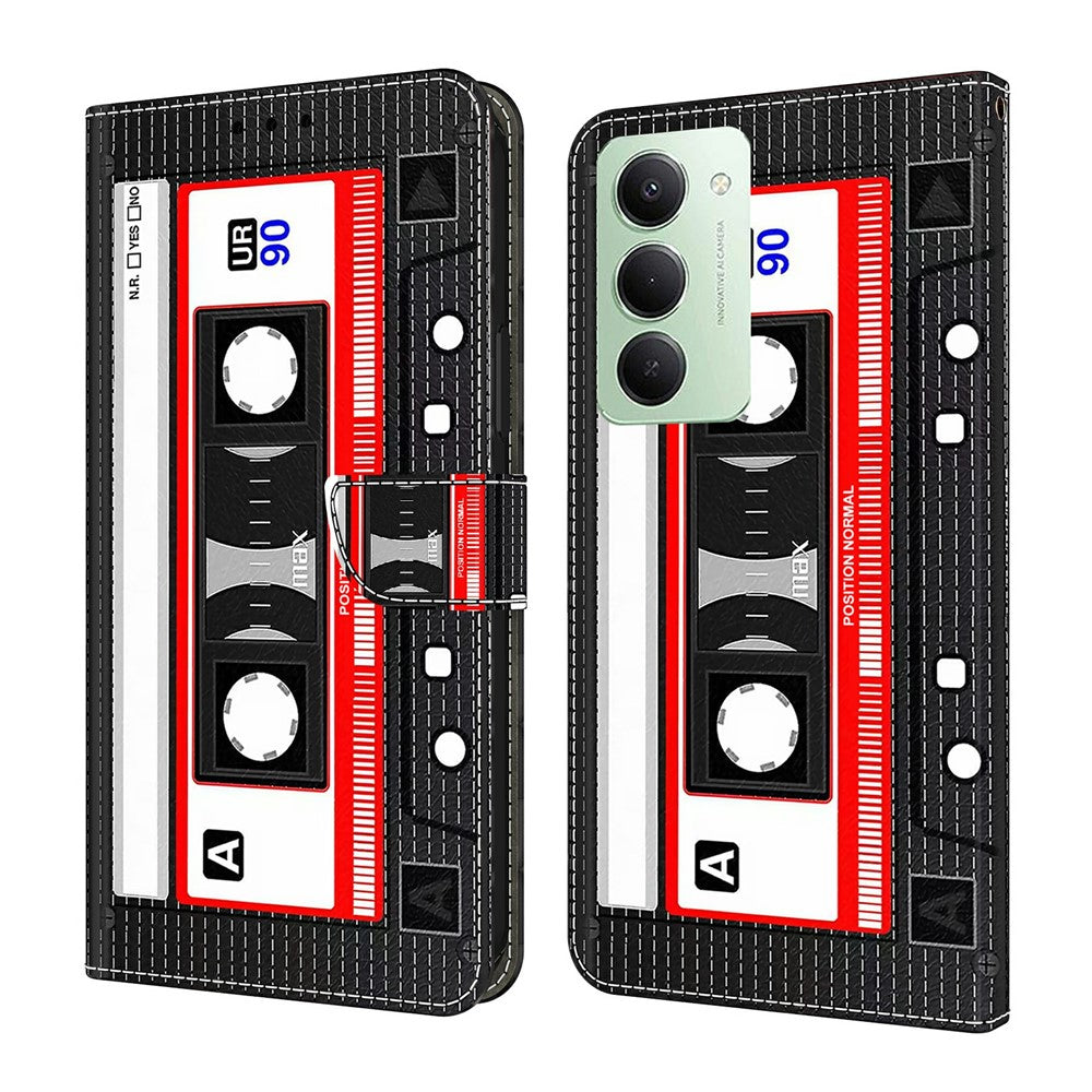 For Xiaomi Redmi 15 4G (EU) (171mm) Wallet Case Pattern Printing Stand Leather Flip Phone Cover