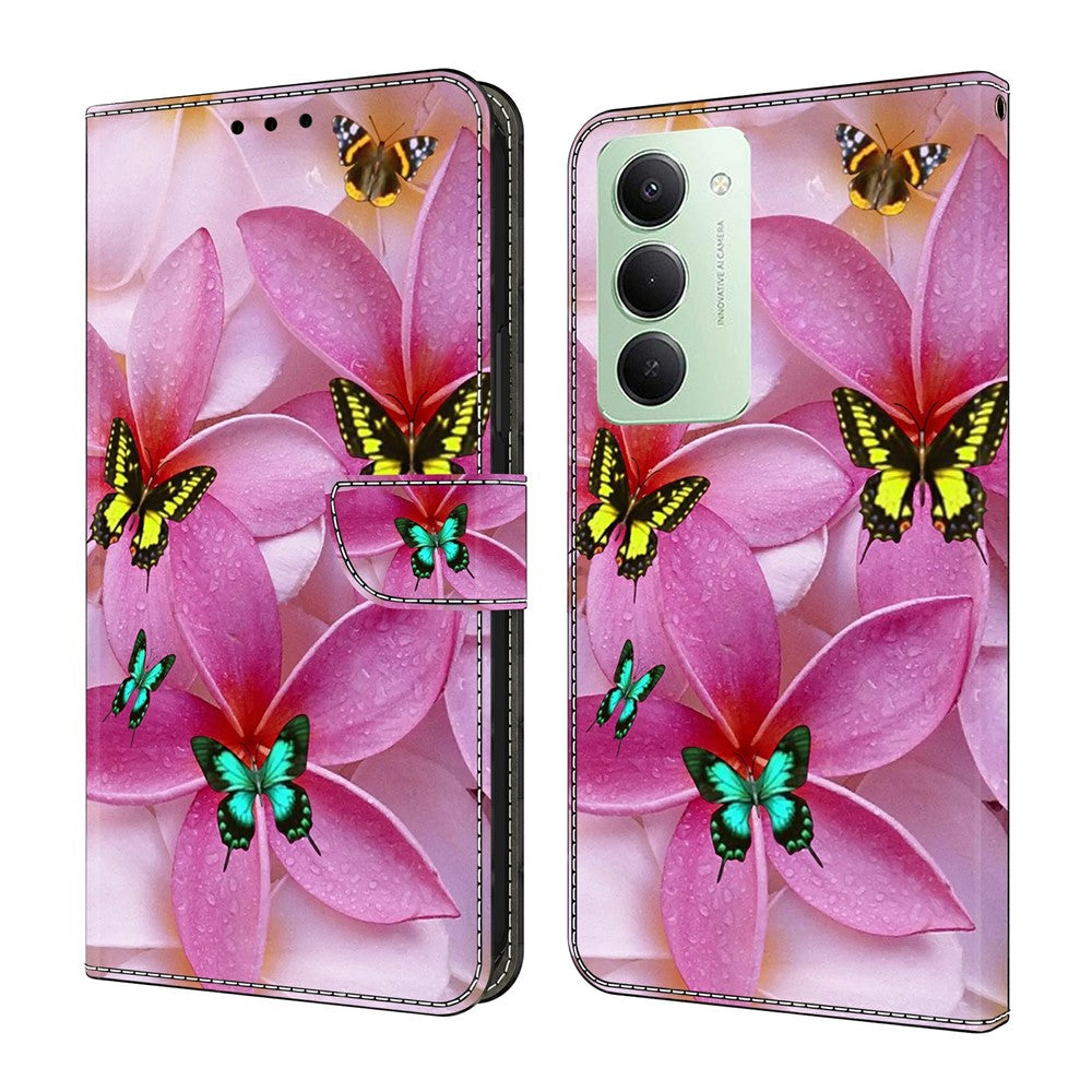 For Xiaomi Redmi 15 4G (EU) (171mm) Wallet Case Pattern Printing Stand Leather Flip Phone Cover