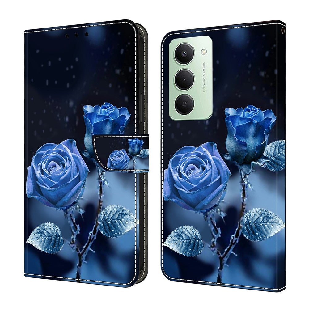 For Xiaomi Redmi 15 4G (EU) (171mm) Wallet Case Pattern Printing Stand Leather Flip Phone Cover