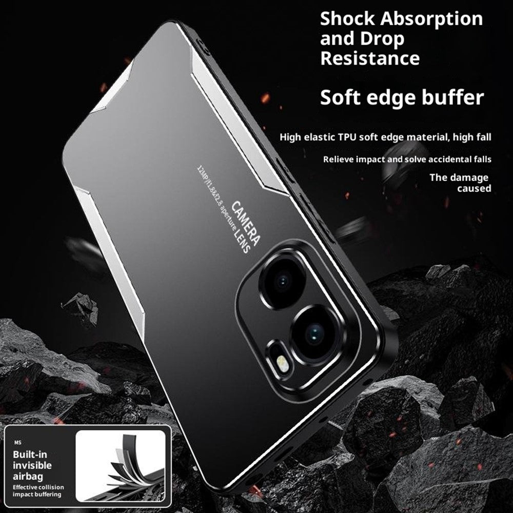 OnePlus 15R 5G / Ace 6T 5G / Ace 6 5G mobilskal Aluminiumlegering TPU PC Bakstycke