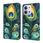 For Xiaomi Redmi 15C 4G (Global) (171mm)  /  Poco C85 4G (171mm) Leather Case Pattern Printing Wallet Stand Flip Phone Cover