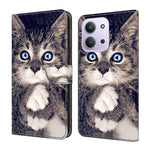 For Xiaomi Redmi 15C 4G (Global) (171mm)  /  Poco C85 4G (171mm) Leather Case Pattern Printing Wallet Stand Flip Phone Cover
