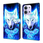 For Xiaomi Redmi 15C 4G (Global) (171mm)  /  Poco C85 4G (171mm) Leather Case Pattern Printing Wallet Stand Flip Phone Cover