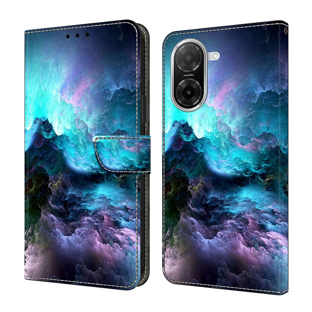 For Xiaomi Redmi A5 NFC (EU) (173.45mm) Leather Case Pattern Printing Wallet Stand Flip Phone Cover