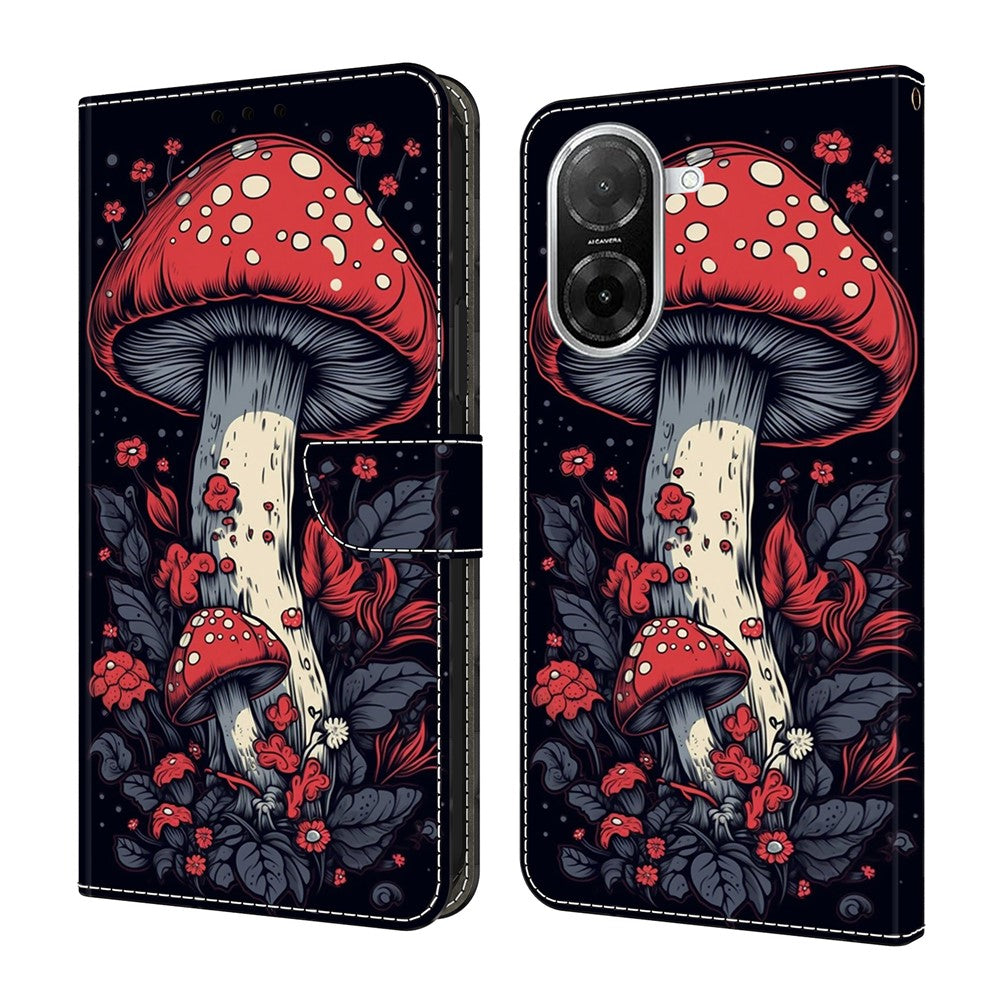 For Xiaomi Redmi A5 NFC (EU) (173.45mm) Leather Case Pattern Printing Wallet Stand Flip Phone Cover