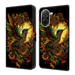 For Xiaomi Redmi A5 NFC (EU) (173.45mm) Leather Case Pattern Printing Wallet Stand Flip Phone Cover
