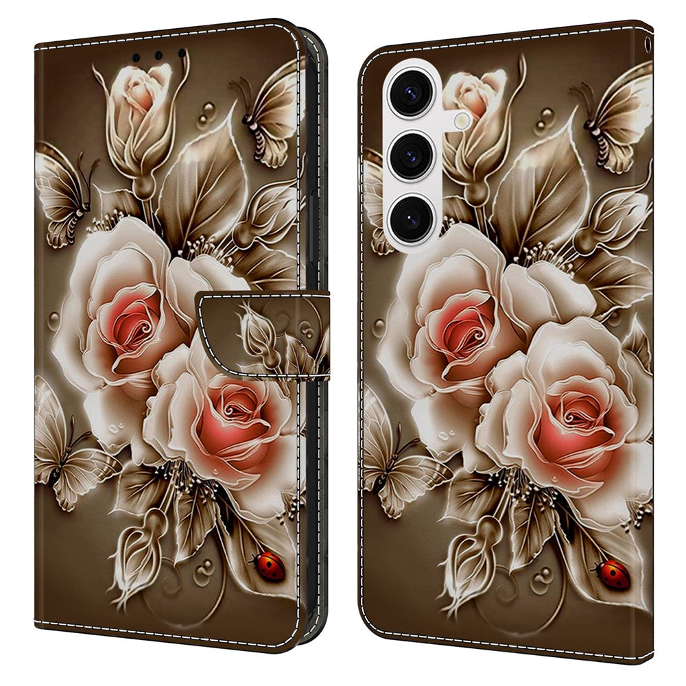Samsung Galaxy S26+ Plånboksfodral Mönster Tryck PU-läder Flipfodral