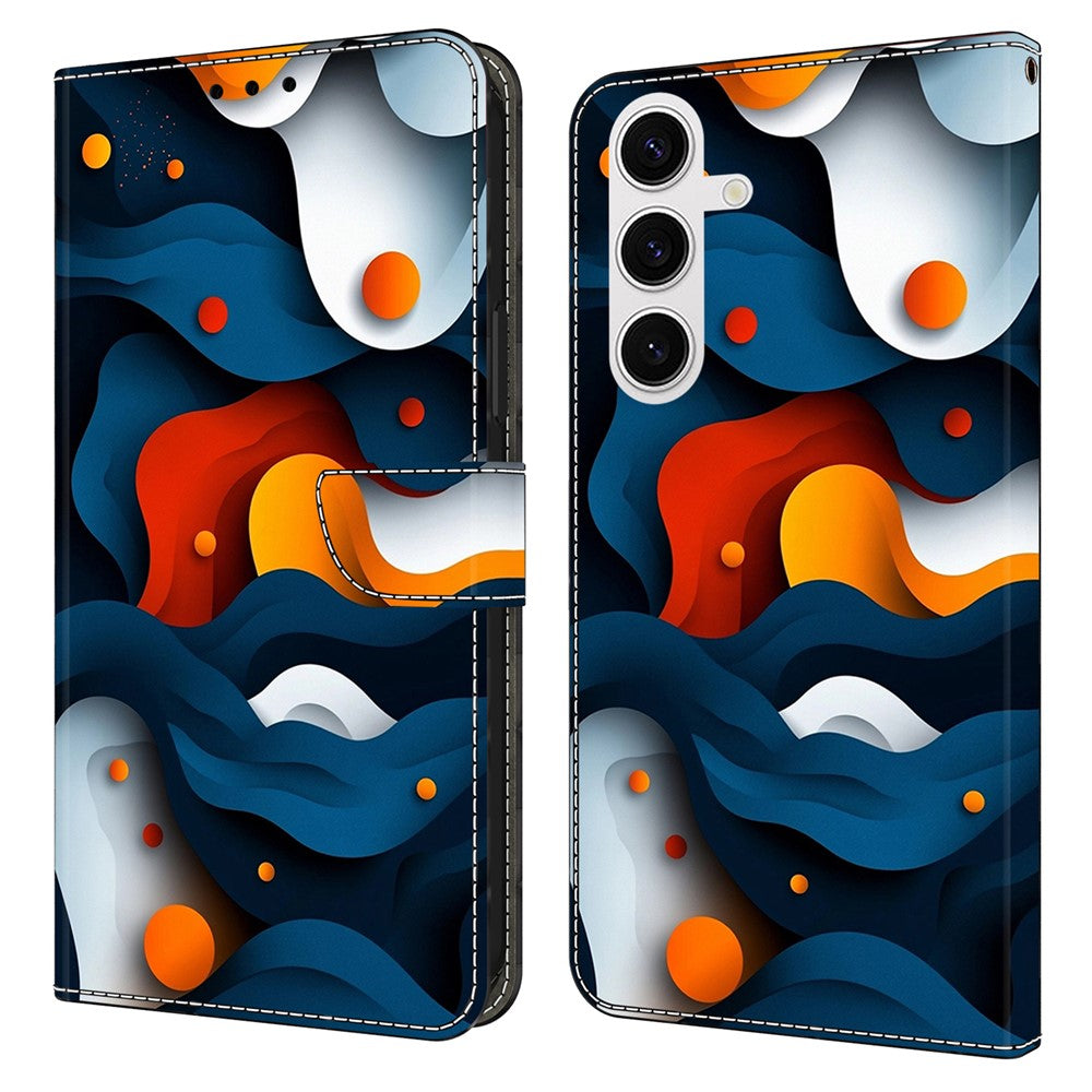 Samsung Galaxy S26+ Plånboksfodral Mönster Tryck PU-läder Flipfodral