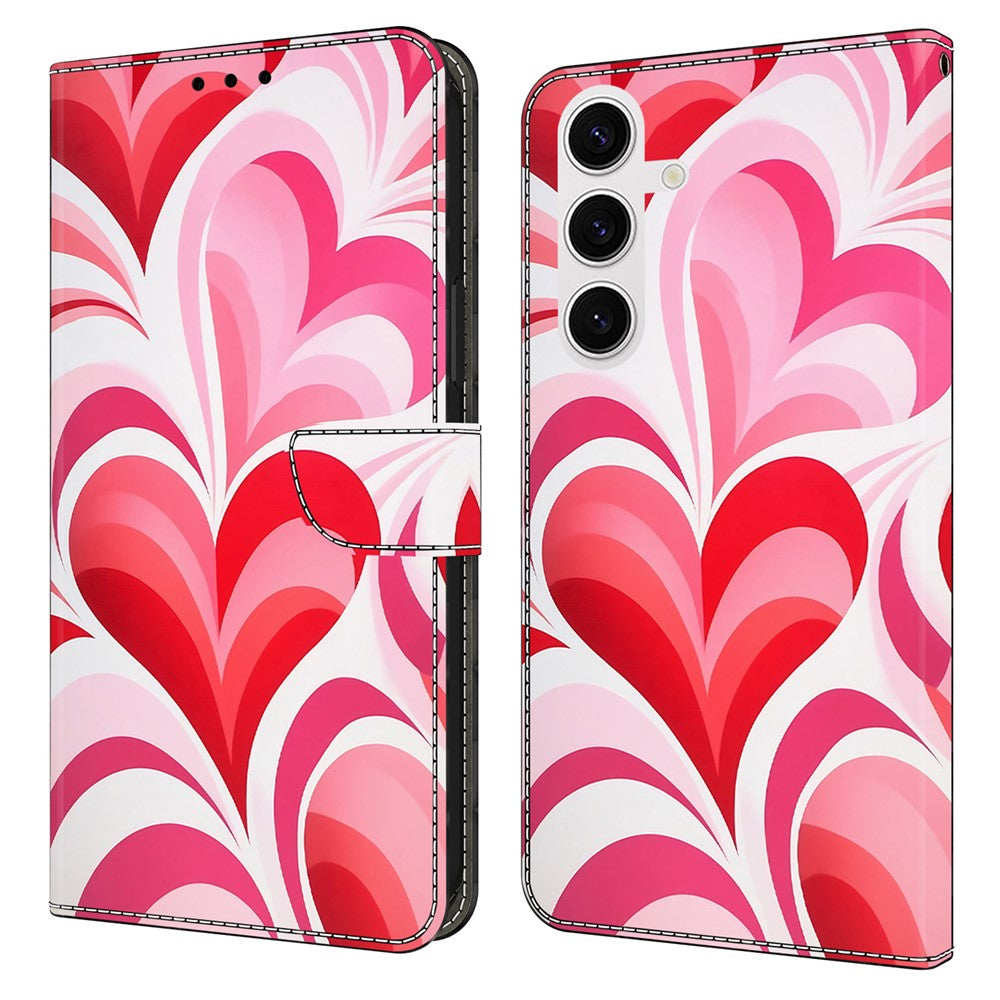Samsung Galaxy S26+ Plånboksfodral Mönster Tryck PU-läder Flipfodral