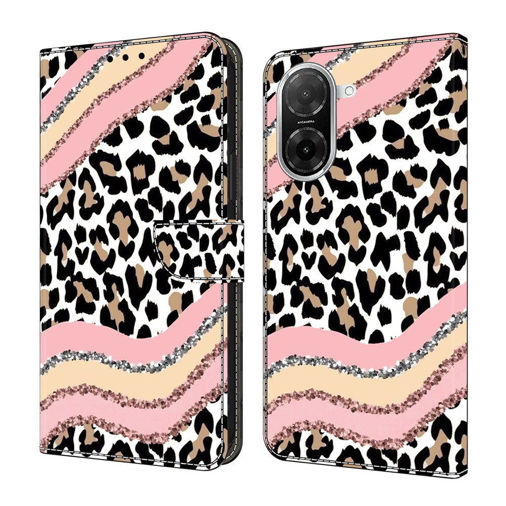 For Xiaomi Redmi A5 NFC (EU) (173.45mm) Case Wallet Stand Pattern Printing PU Leather Flip Phone Cover