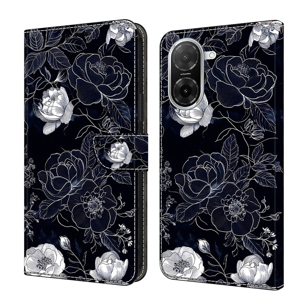 For Xiaomi Redmi A5 NFC (EU) (173.45mm) Case Wallet Stand Pattern Printing PU Leather Flip Phone Cover