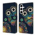 Plånboksfodral för Samsung Galaxy S26+ med mönstertryck i PU-läder, fällbart stativ